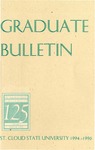 Graduate Course Catalog [1994/96] by St. Cloud State University