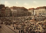 Dresden Der Markt by William Henry Jackson