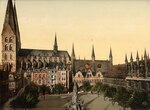 Lubeck Marktplatz, Rathaus and Marienkirche by William Henry Jackson