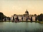 Potsdam Stadtschloss Mit See & Neptungruppe by William Henry Jackson