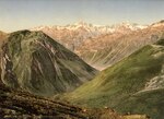 Aussicht Von Der Fjrkpasshohe by William Henry Jackson