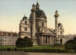 Wien Karlskirche by William Henry Jackson