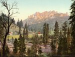 Castle Crags from near Castillo, California by William Henry Jackson