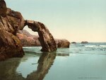 Arch Rock, Santa Cruz, California by William Henry Jackson