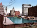 Erie Canal at Salina Street, Syracuse