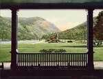 Crawford Notch from Window of the Crawford House, White Mountains by William Henry Jackson