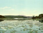 Saranac River and Round Lake, Adirondack Mountain by William Henry Jackson