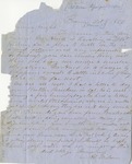 Letter, A.B. Wilson to Joseph Wilson [October 8, 1852] by A. B. Wilson