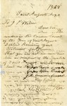 Letter, the Town Council of St. Augusta to Joseph P. Wilson [August 4, 1863] by Town Council of St. Augusta