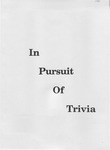 KVSC Trivia Answer Book [1985] by St. Cloud State University