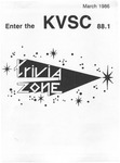 KVSC Trivia Answer Book [1986] by St. Cloud State University