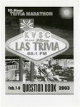 KVSC Trivia Answer Book [2003]