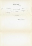 Letter, Sinclair Lewis to Joan McQuary [April 13, 1943] by Sinclair Lewis