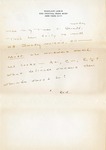 Letter, Sinclair Lewis to Joan McQuary [April 19, 1943] by Sinclair Lewis