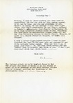 Letter, Sinclair Lewis to Joan McQuary [May 1, 1943]