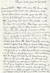 Letter to Robert Morse [January 27, 1944] by Matilda Morse