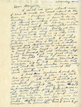 Letter to Marjorie Morse [September 1940] by Robert Morse