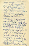 Letter to Marjorie Morse [December 1941] by Robert Morse