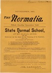 Normalia [November 1892]