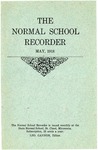Normal School Recorder [May 1918] by St. Cloud State University