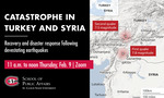 Pop-up Seminar: Catastrophe in Turkey and Syria