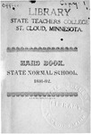 Student Handbook [1891/92] by St. Cloud State University
