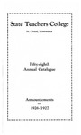 Undergraduate Course Catalog [1926/27]
