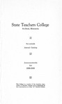 Undergraduate Course Catalog [1938/39]