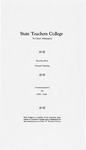 Undergraduate Course Catalog [1939/40]
