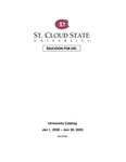 General Course Catalog [January-June 2020] by St. Cloud State University