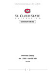 General Course Catalog [January 2021-June 2021] by St. Cloud State University