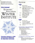 Winter Institute Program [1993]